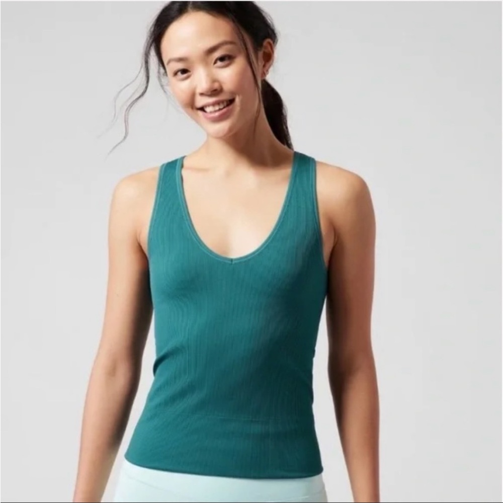 Athleta Aurora Teal Top